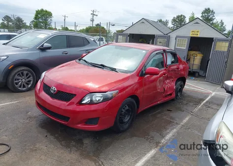 2010 Toyota Corolla Base from USA, damaged, VIN JTDBU4EEXA9114903